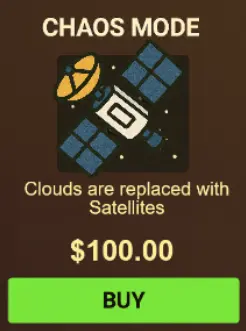 Drop the Boss Chaos Mode feature card with satellite icon